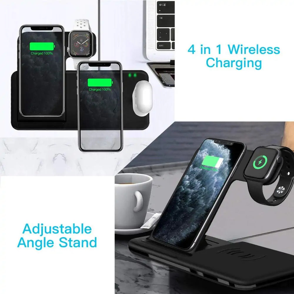 4in1 Fast Wireless Charger