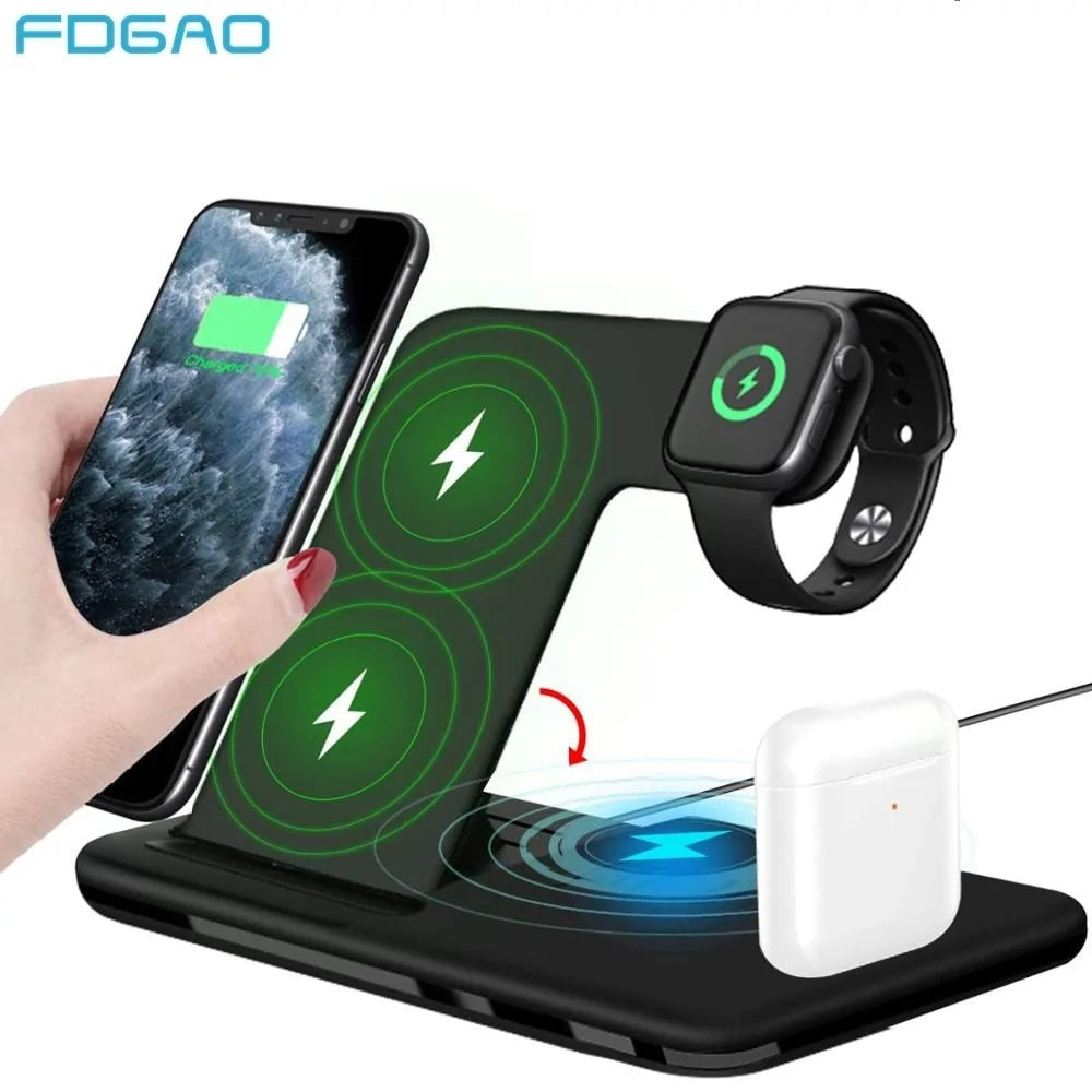 4in1 Fast Wireless Charger